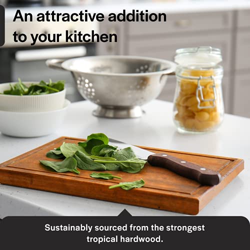 Villa-Acacia-Wood-Carving-Board-20-x-15-Inch-Large-with-Juice-Groove-and-Well