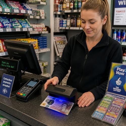 Détecteur de faux billets compact pour marchés et foires - 7