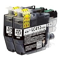 Amazon.co.jp: ブラザー用 LC412 4色セット LC412-4PK 純正と併用可