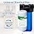 VEGEBE 50 Micron Water Filter 10" x 4.5", 10-inch Whole House Heavy Duty String Wound Sediment Pre-Filters for Well Water, Replacement Cartridge for WPX50BB97P, 355220-43, SWC-45-1050, AP814, 4-Pack