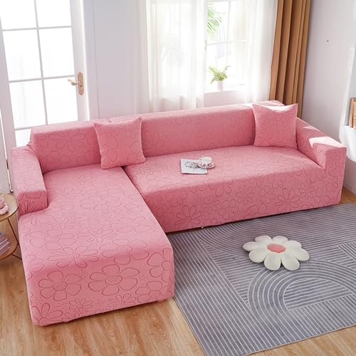 Couverture de canapé en forme de L universelle au design épuré