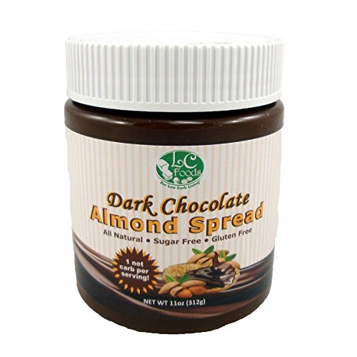 LC Foods Low Carb Dark Chocolate Almond Spread #TOP24