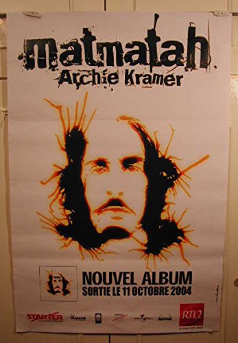 Affiche Matmatah 80x120 cm pour décorer un mur de chambre d'ado