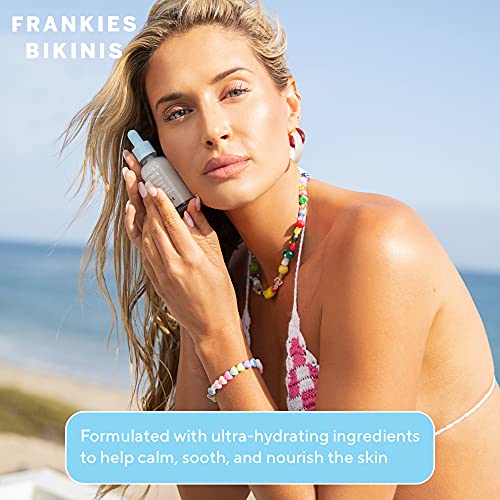 Frankies Bikinis Self Tanning Drops, Bronzing Face Serum, Vitamin E Rich Sunless Tanner, Hydrating Vegan Facial Bronzer, Moisturizing Gradual Buildable, 1 Fl Ounce, Skin Tone Color Fair/Medium #TOP3
