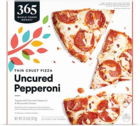 365 by Whole Foods Market, Pizza Thin Crust Uncured Pepperoni, 13.3 Ounce