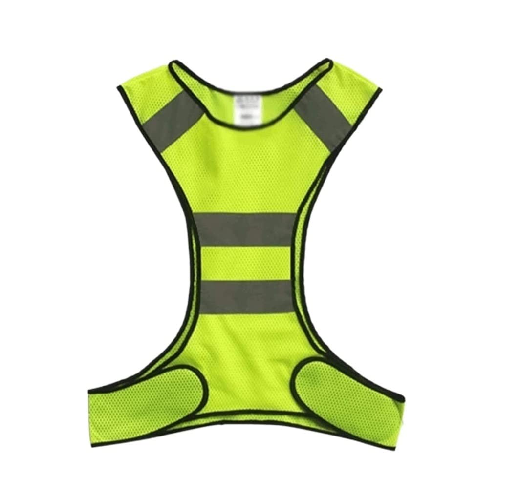 Gilet de Sécurité Veste Gilet réfléchissant la sécurité de la Circulation de la Circulation Nocturne Marche la Plus appropriée Plein air Gilet de Sécurité