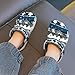 Meaudiwes Fashion Beach Pool Slippers Toddler Slides Sandals Child Water Shower for Girl Colorful Surf Blue Tribal Navajo Aztec Geometric Ethnic Pattern