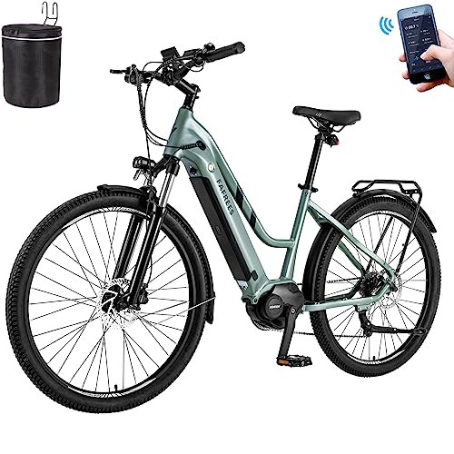 Fafrees FM8 E Bike-Damen 70N.m Mittelmotor Ananda 14,5Ah Akku bis 120KM, [...