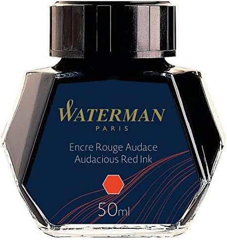 Waterman Ink Bottle Red 50ml S2270180 regular imported goods