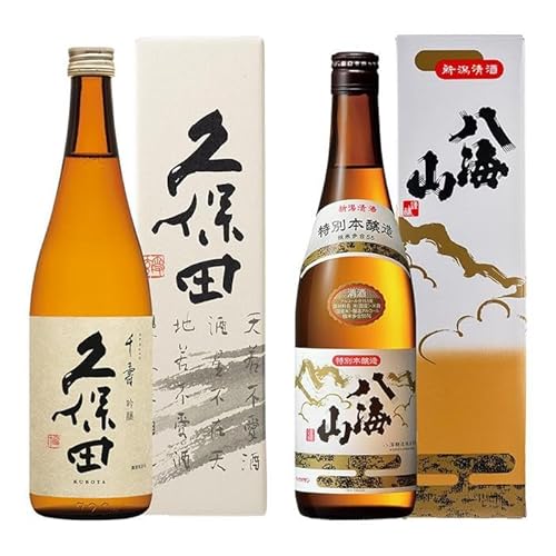 新潟の晩酌セット(久保田・八海山)