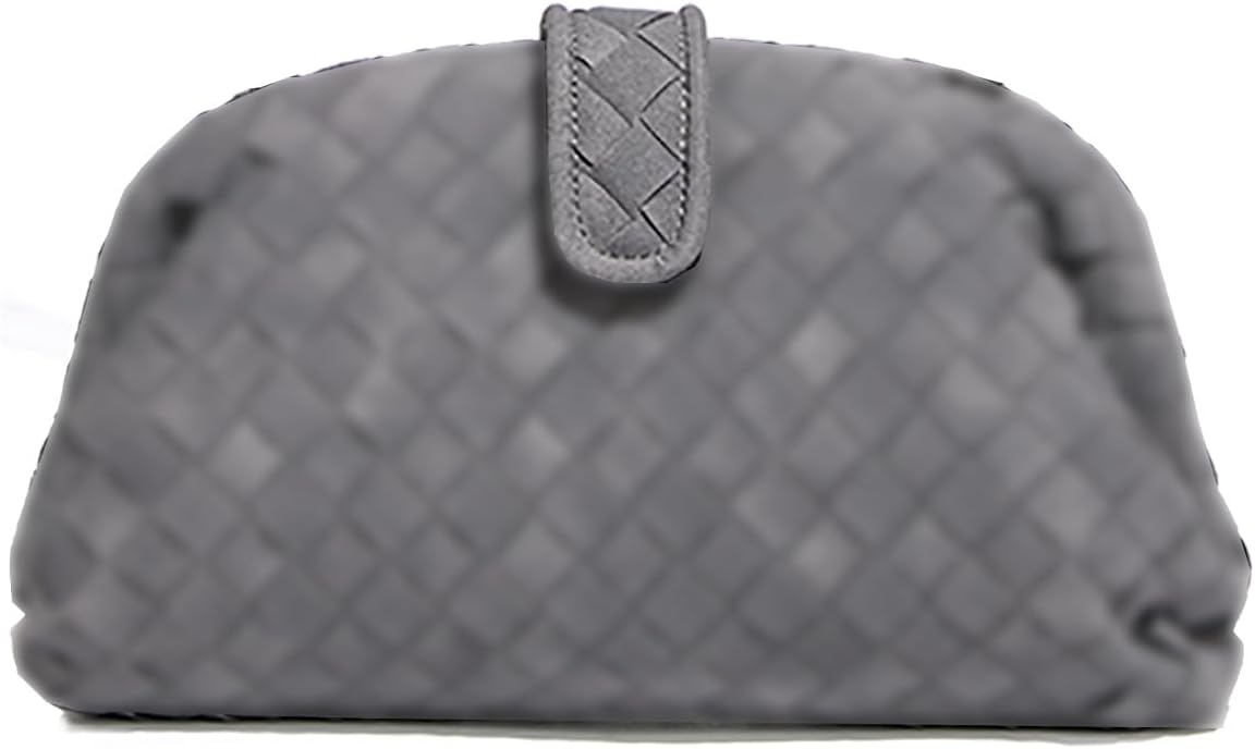 Molodo Woven Bags for Women Shoulder Bag PU Leather Handwoven Crossbody Bag Satchel Woven Purses