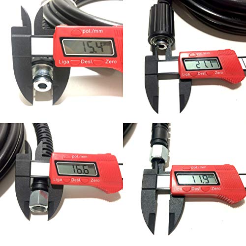 Mangueira Nylon 3M 1/4 para Lavajato Lavor Wash Express Slim