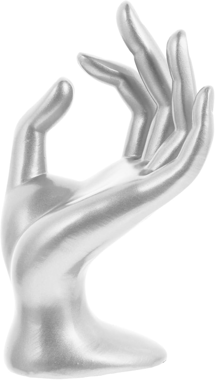 Ipetboom Hand Jewelry Display Stand Organizer for Rings and Bracelets Resin Material with Elegant for Jewelry Stores and Exhibitions