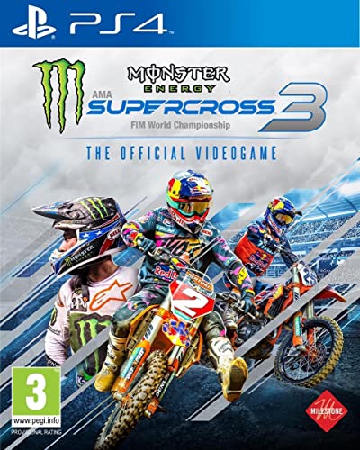 Monster Energy Supercross 3 PS4 pour vos soirées gaming entre amis