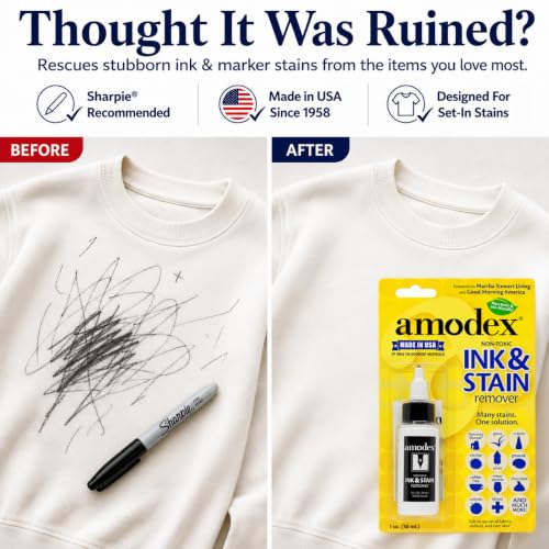 Image of Amodex Ink & Stain Remover 1oz Bottle