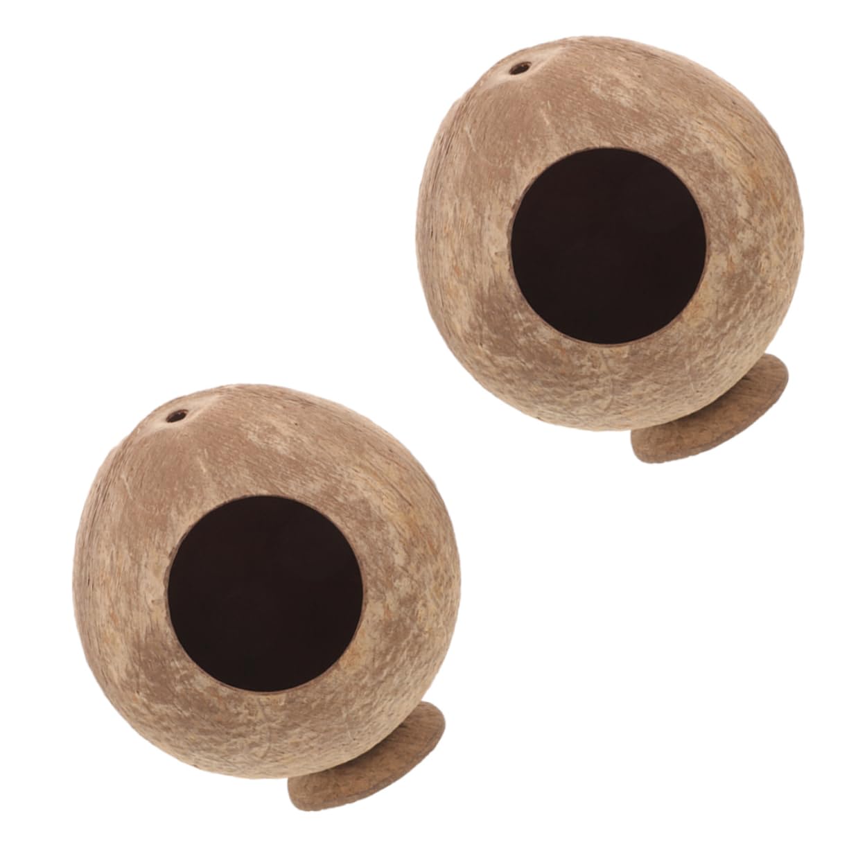 PRETYZOOM 6 STK Hamsternest-Spielzeug Hamster Hat Getroffen Versteckhaus Für Meerschweinchen Hamsterhaus Klein Hamsterversteck Meerschweinchen Versteck Rattenversteck Kokosnussschale