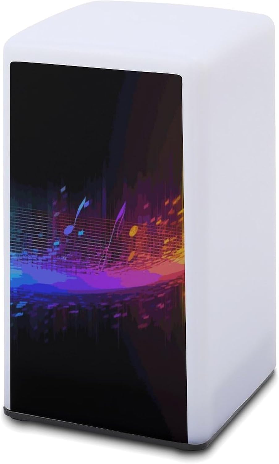 Desk Lamp for Office Home Dimmable Small Desk Lamp Music Spectrum Battery Operated Lamp for Reading Study Work