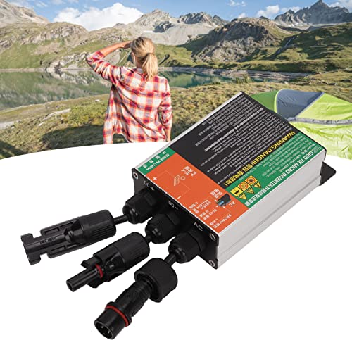 Solar Grid Tie Inverter, 150 W 230 V Reiner Sinus-Solar-Wechselrichter 10,8 V Bis 30 V DC-Eingang zu AC 180 V Bis 280 V Ausgang Mikro-Wechselrichter