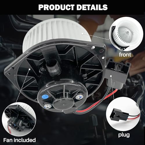Image of 700113 AC Heater Blower Motor Fan Assembly Fit for Acura cl 2001-2003, tl 1999-2003 79310S0KA01