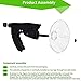 STRONGBERRY Pro 300ft Parabolic Listening Device - Digital Sound Amplifier & Recorder with Headphones for Bird Watching, Wildlife Observation, Long-Range Audio Monitoring