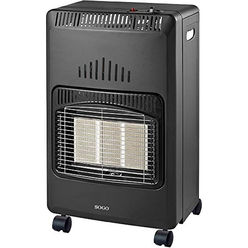 SOGO 18290 Estufa Gas Butano/Propano, Calefactor interior/exterior, 3 Potencias - Imagen 3