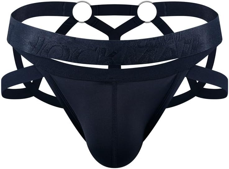 JOCKMAIL Jockstrap for Men Mens Thong Athletic Supporters Jock Strap Male Underwear - Image 2