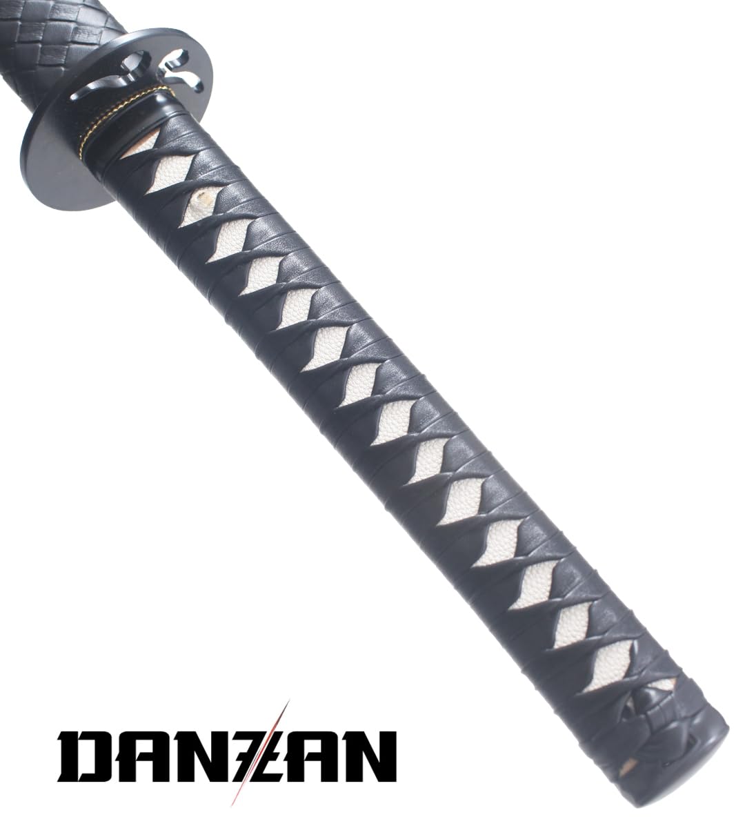 Danzan Katana en Bois Ronin - Sabre Japonais d'Entraînement Ninja Epée Shinobi - Lame en Bois