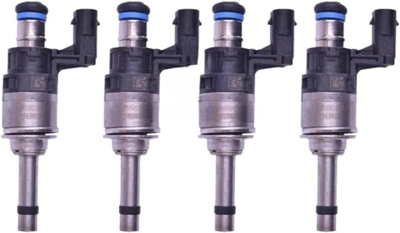 4pcs Fuel Injector 04E906036L Compatible with VW 1.4 T Compatible with SEAT Skoda 1.4 TSI Nozzle Fuel Injection Injectors Replacement