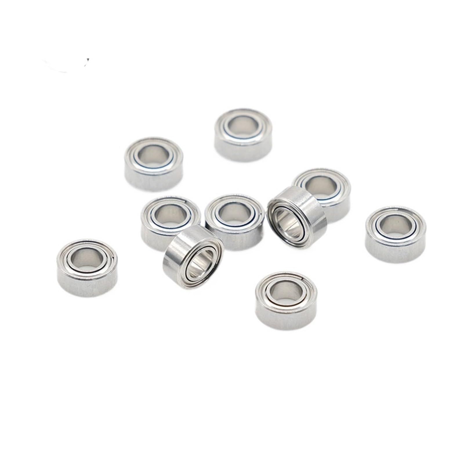 10 sztuk SMR74ZZ ABEC 9 łożyska kulkowe ze stali nierdzewnej, rozmiary: 4x7x2,5, 3x6x2,5, 3x8x4, 4x9x4, 6x10x3, 9x17x5, 8x14x4, łożysko o dużej prędkości (SMR1660ZZ 6x16x5)
