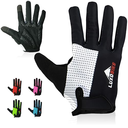 Gants de cyclisme respirants pour hommes et femmes avec écran tactile