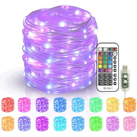 echosari LED Rope Lights 33Ft Cover