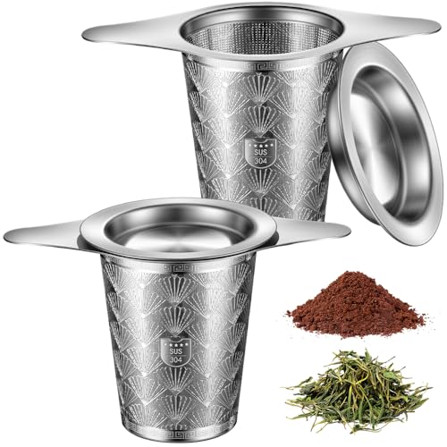 2Pack Extra Fine 18/8 Stainless Steel Tea...
