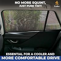 EcoNour Car Window Shades for Side Windows (Pack of 2) | Sun Shade for Car — image 8