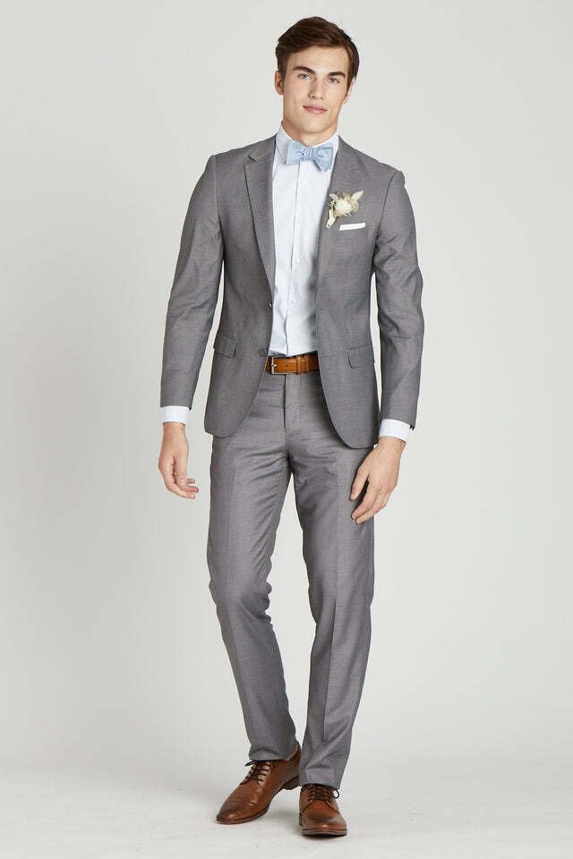 SHUZHXLZANGY Mens Suit 2 Piece Slim Fit Suits Formal Business Suit for Wedding Prom Dinner Party2