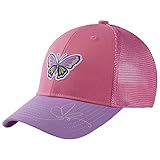 BASSDASH Kids Youth Fishing Sun Hat Mesh Back Adjustable Baseball Trucker Cap for Boys Girls Toddler