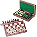 Produktbild Square - Schach Schachspiel aus Holz - MAGNETISCHE Basic - 27 x 27 cm - Schachfiguren & Schachbrett aus Holz