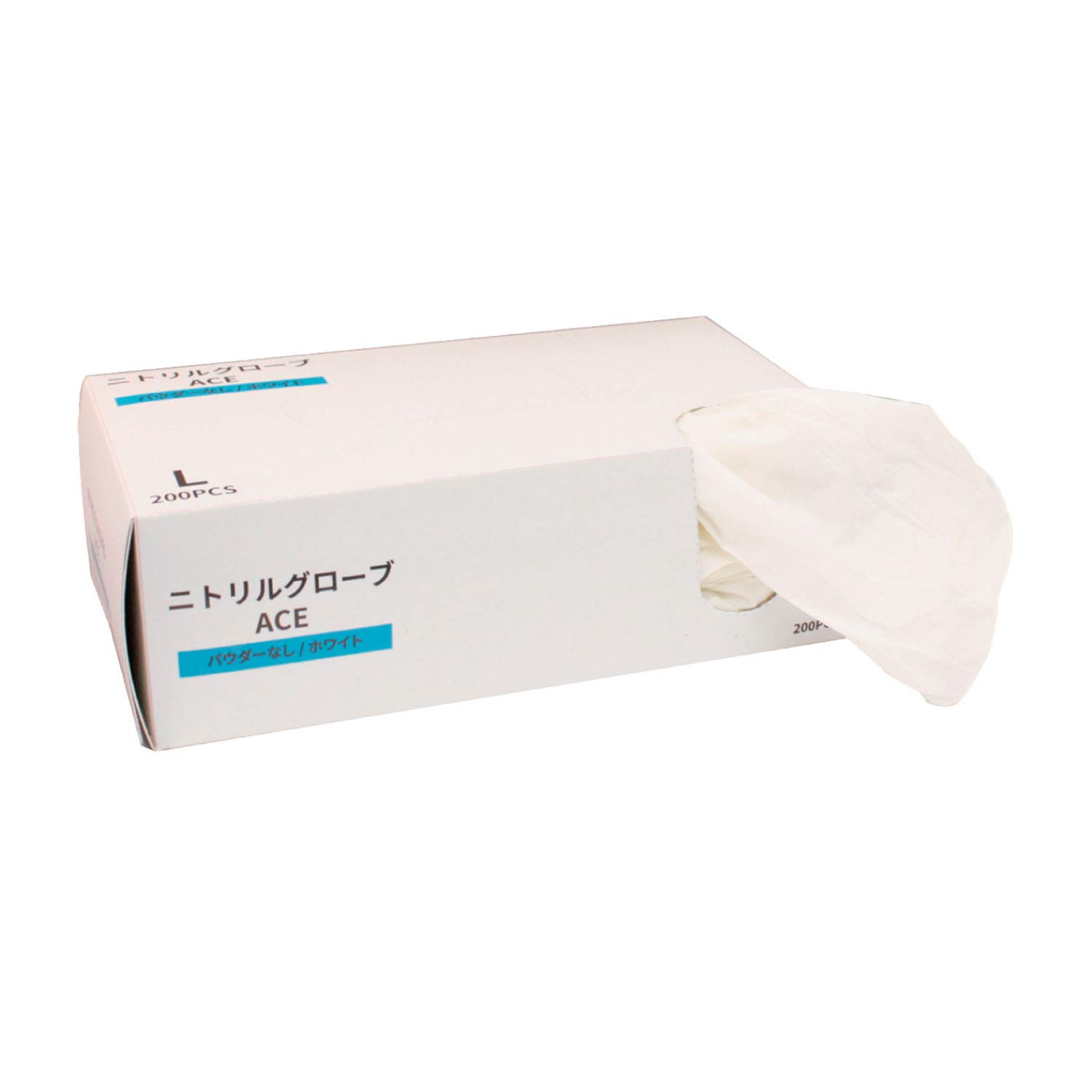 ニトリルグローブ Amazon.co.jp: ニトリルグローブACE（ホワイト） FR-5123(L)200ﾏｲｲﾘ
