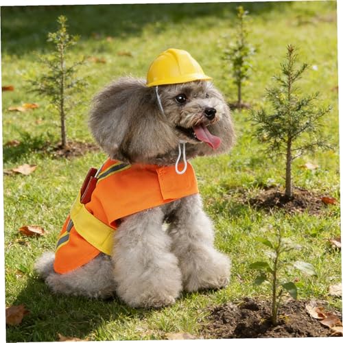 Disfraz para perro talla XL con apariencia de ingeniero miniatura 7