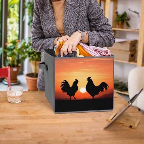 Rangement linge et dressing ordonné grâce aux bacs pliables imprimés - 8