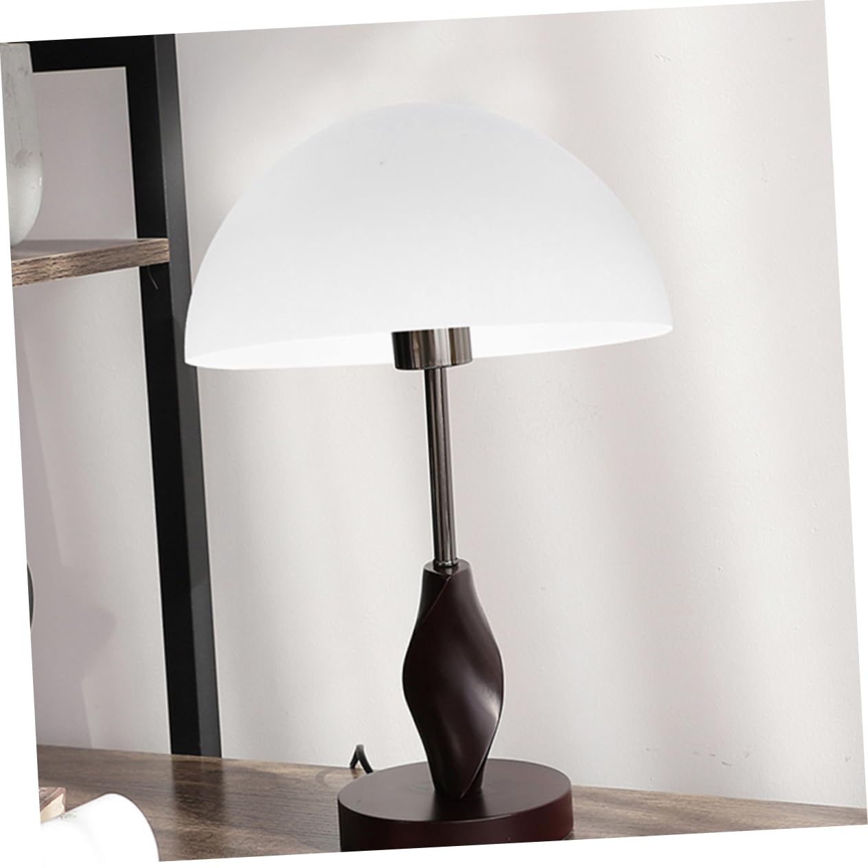 SHINEOFI Pantalla de Lámpara Hongo de Plástico Blanco 2 Piezas | Uso Versátil, Gran Transmisión de Luz, Limpieza Sencilla, Instalación DIY para Hogar y Decoración