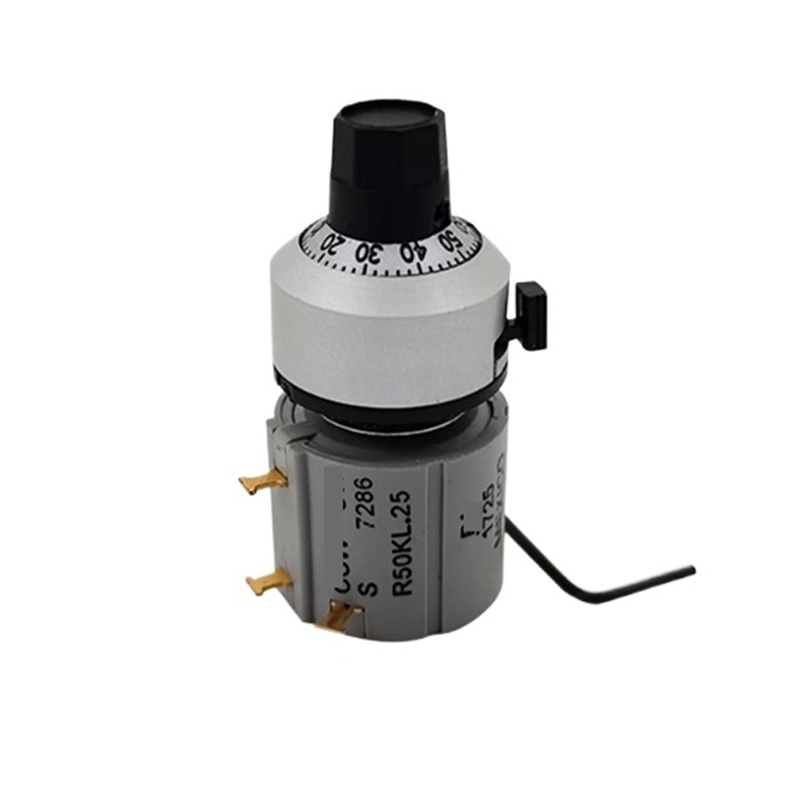 Conjunto de potenciómetro 7286 Potenciómetro multivuelta for regulación de velocidad del inversor Control de velocidad del motor(2k)