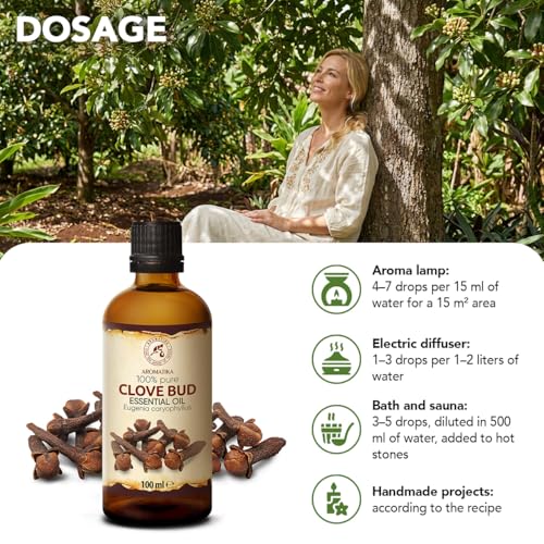 Aceite Esencial de Clavo 3.4 Fl Oz para Difusor miniatura 7
