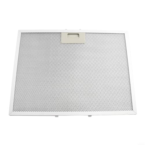 Filtre à graisse en maille métallique pour hotte aspirante 400 x 300 x 9 mm en acier inoxydable argenté 5 couches pour une circulation d'air optimale de la hotte