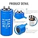 ZOWZEA 300uF/MFD CD60 Motor Start Capacitor 250VAC 50/60Hz for Electric Motor Starting 2 Pack