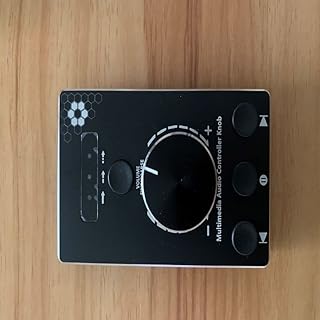Koundey USB Volume Control Knob Computer Speaker Controller One-Click Mute Function and 3 Volume Control Modes Audio Adjust