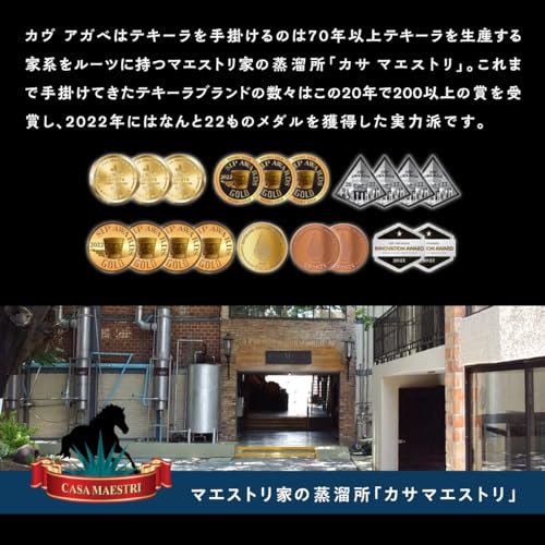 Generic カヴ アガベ テキーラ ゴールド 750ml