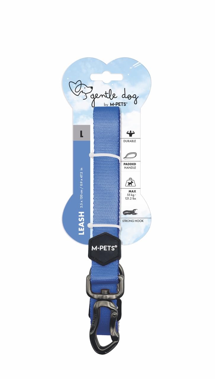 M-PETS GENTLE DOG GEZDİRME KAYIŞI (L) BLUE