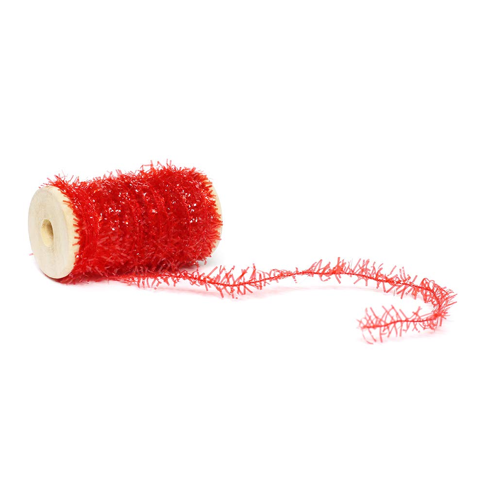Chenille Line Fly Tying Material - Crystal Flash Line for Nymphs, Bugs & Scud - Fly Thread Supplies - 1 kit