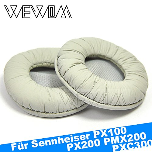 2 wewom almohadillas de repuesto para sennheiser px100
