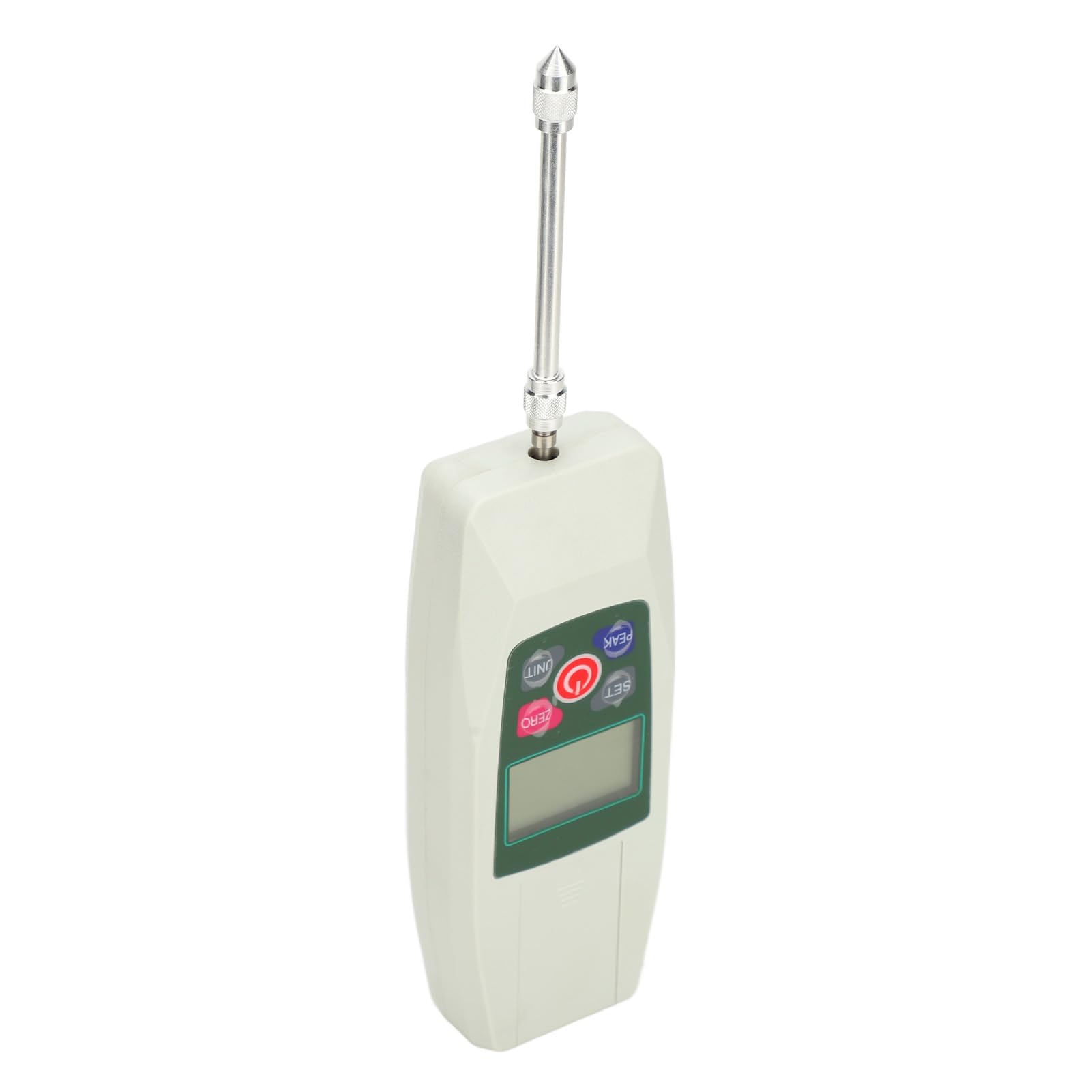 Medidor de Fuerza Digital, 2N 0,2 Kg 0,45 Lb 7,2 Oz 4 Unidades Medidor de Presión y Tracción, de Tensión con Pantalla Grande para Cerraduras Equipos de Pesca Industria Química Maquinaria